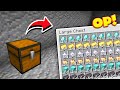 Minecraft, But Chest gives Unlimited Op items || Minecraft Mods || Minecraft gameplay