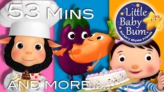 Food Songs | Part 2 | Plus Lots More Nursery Rhymes | 53 Minutes Compilation from LittleBabyBum!