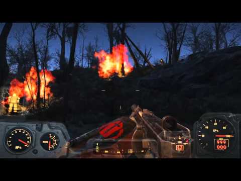 Fallout 4 exploring (Saugus Ironworks) part:1
