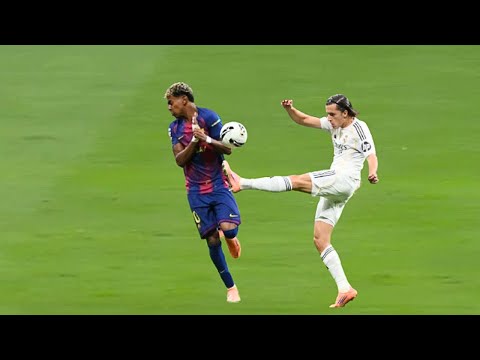 Álvaro Carreras vs Lamine Yamal – Every Duel