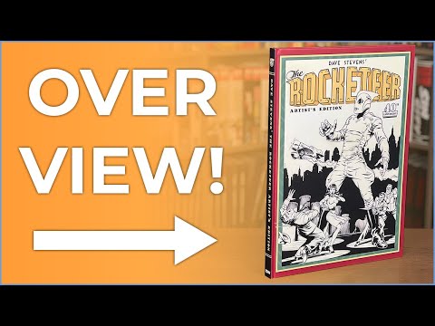Dave Stevens' The Rocketeer Artist's Edition Overview
