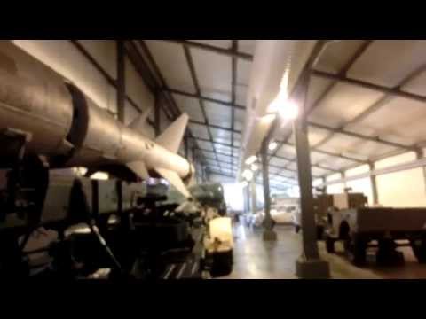 Close look at a Russian SA-2 Guideline Surface to Air Missile on a Zil truck trailer