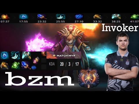 bzm Invoker Mid Gameplay Patch 7.31b  - Dota 2 Full Gameplay player perspective.