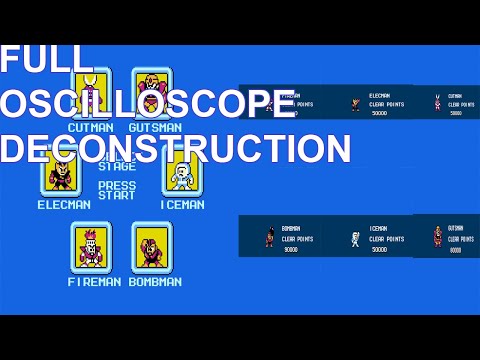 Megaman (NES) OST Deconstructed: Stage select and Game start (With timestamps)