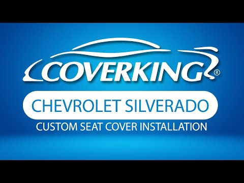 How to Install 2010-2013 Chevrolet Silverado Custom Seat Covers | COVERKING®