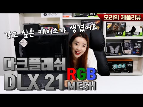[제품리뷰]&quot;모리가 갖고싶은 PC케이스가 생겼다&quot; DARKFLASH DLX21 RGB MESH
