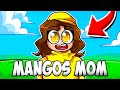 We Played ROBLOX With MANGO S MOM
