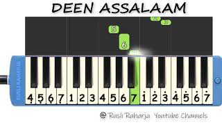 Download lagu Deen Assalam not pianika mp3