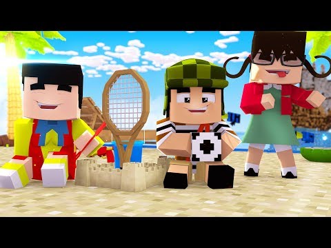 MiniPw - COMPETITION ON THE BEACH - CHAVES 2.0 #27 (MINECRAFT MACHINIMA)