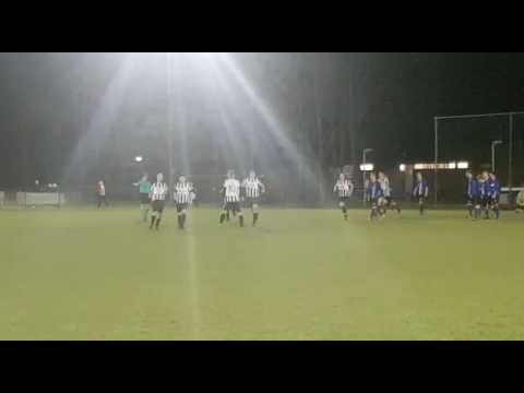 IJmuiden - VEW, doelpunt Bob Schol (28-03-2017)