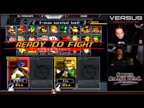 Versus Melee Weekly 12/20/15 - Losers R8 - VS|PorkChops (Falco) vs Zidane (Fox)