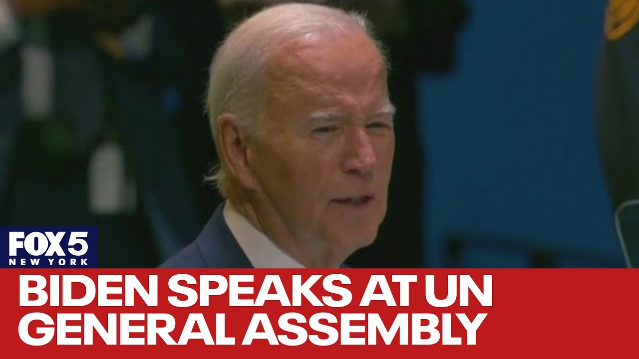 President Biden speaks at UN General Assembly