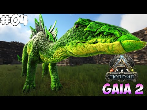 WE ACCIDENTALLY TAME A VERY STOLEN DINO! #04 - ARK GAIA 2 FJORDUR