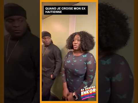 Quand je croise mon ex haïtienne 😅 #humour #couple #225 #humourhaiti