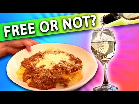 Is the Wine & Braised Beef free with an Olive Garden...