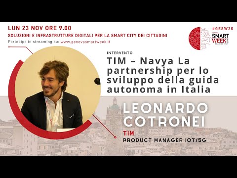 Leonardo Cotronei, Product Manager IoT 5G, TIM - YouTube
