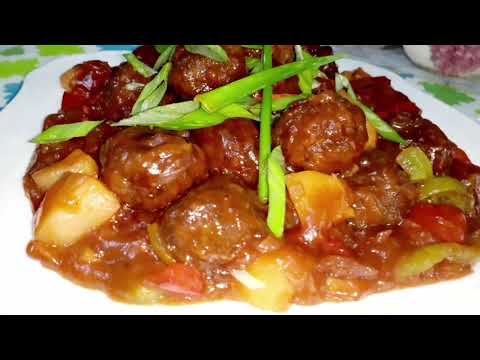 Beef Meatballs | How To Cook Chinese Sweet And Sour...
