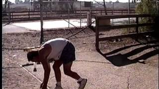 1990 Huntington Beach Disc Golf Monthly Old holes #1 & #2