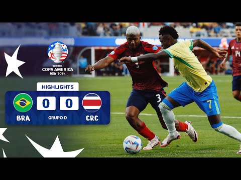 BRASIL 0-0 COSTA RICA | HIGHLIGHTS | CONMEBOL COPA AMÉRICA USA 2024™️