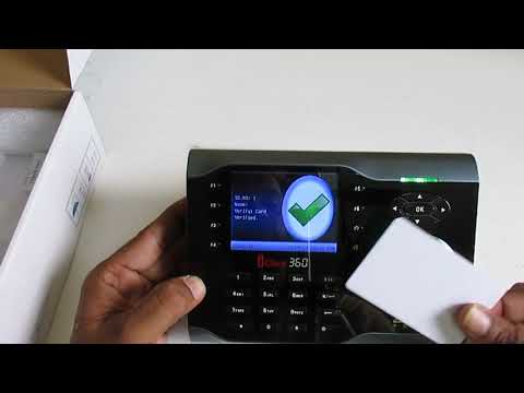 How To setup Biometric Time Attendance Device