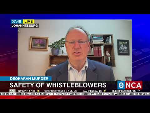 Deokaran murder Safety of whistleblowers