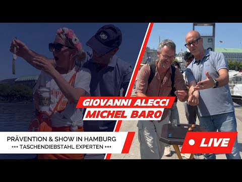 Prävention und Live Show in Hamburg - PART I -  Giovanni Alecci und Michel Baro