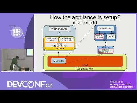 Leveraging virtiofs and vsocket in toro unikernel - DevConf.CZ 2020