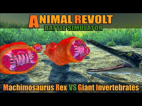 Machimosaurus Rex vs Giant Invertebrates - Animal Revolt Battle Simulator