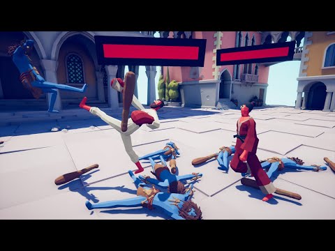 KICKBOXER & TAEKWONDO vs EVERY UNIT - TABS - Totally Accurate Battle Simulator