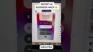 Secret AI Business Hack | Secret AI tool 😱🤩 #aitools  #businessstrategy