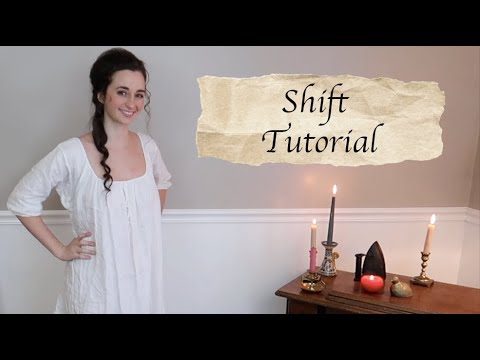 Hand-stitching an 18th Century Shift || Historical Sewing Tutorial
