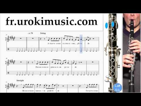 Cours de Clarinette Prince Royce - Darte un Beso Partie#2 um-829