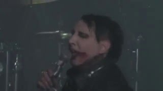 Marilyn Manson - Where Did You Sleep Last Night / No Reflection - Manchester - Nov 23 2015