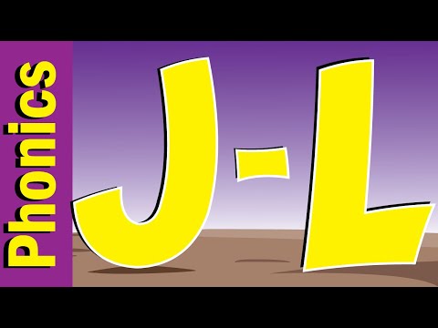 J K L Phonics Chant for Children | Alphabet Chant | Fun Kids English