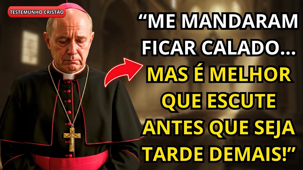 ✝️Ex Bispo Revela: "O que Vi no Vaticano pode DESTRUIR a Fé de Milhões" - Testemunho Cristão