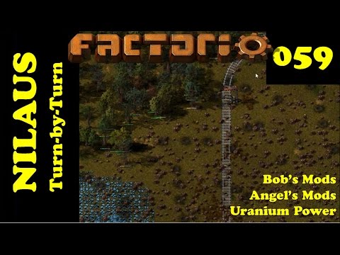 Lets Play Factorio S3E59 - Tracks towards Stiratire, Jivolite, Crotinium and Rubyte deposits