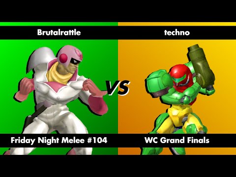 Brutalrattle ( Falcon ) vs techno ( Samus ) - [ WC Grand Finals ]
