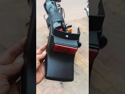 splendor half mudguard !! splendor modified !! modified splendor !!