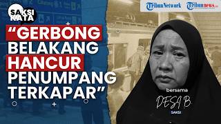 Kesaksian Penumpang Selamat dalam Tabrakan KRL di Stasiun Bekasi Timur