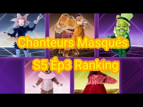 Chanteurs Masqués Saison 5 Épisode 3 Ranking