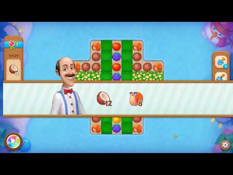 Gardenscapes level 11429 No Boosters Gameplay