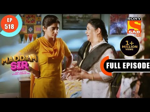 Pushpa Ji Shares Her Nightmare With Karishma - Maddam Sir - Ep 518 - Full Episode - 3 June 2022