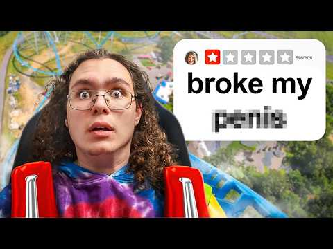 I Rode the Most RIDICULOUS Roller Coasters!