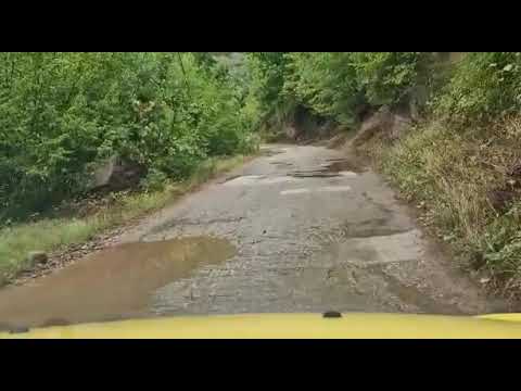 Put za Topli Do - ,,udarne rupe", Pirot, 14.8.2022