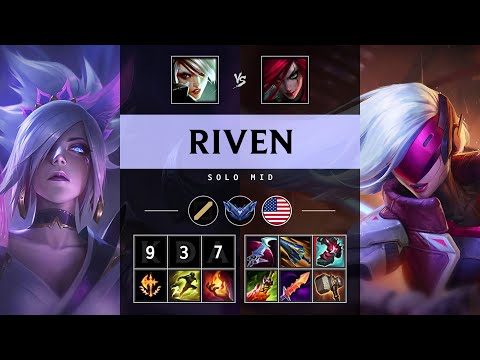 Riven Mid vs Katarina: Unstoppable - NA Diamond Patch 25.S1.2