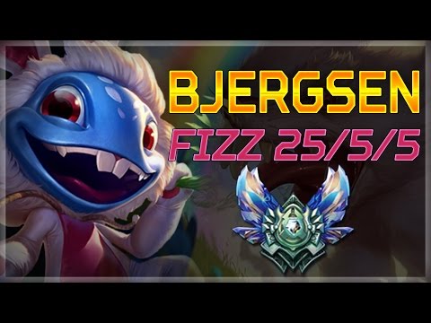 461. Bjergsen Fizz vs Ahri Mid Lane - May 19th, 2017 - Patch 7.10 Season 7