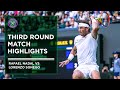 Rafael Nadal vs Lorenzo Sonego | Match Highlights | Wimbledon 2022