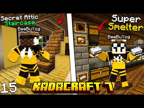 KadaCraft 7: Ep 15 - Ang Aking Super Secret Super Smelter!