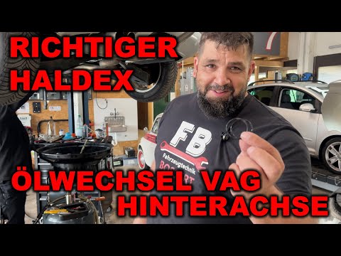 🔧 Richtiger Haldex-Ölwechsel – so bleibt dein Allradantrieb zuverlässig und langlebig! 🚗💧VAG VW Audi
