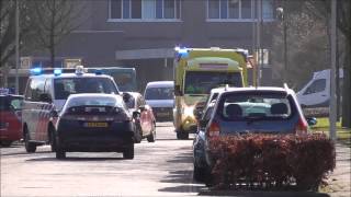 preview picture of video '2x Prio 1 Politie + A1 18-175 aanrijding Gorinchem'